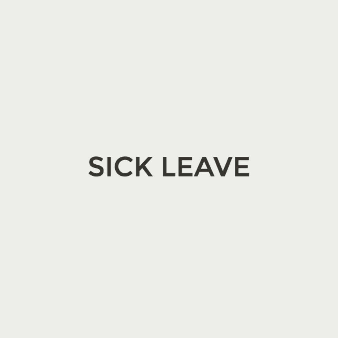 Sick Leave – podcast